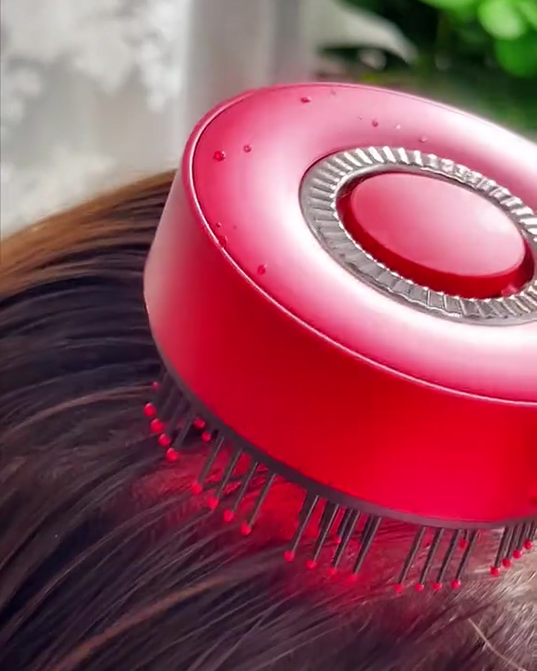 Rubra red light on the scalp